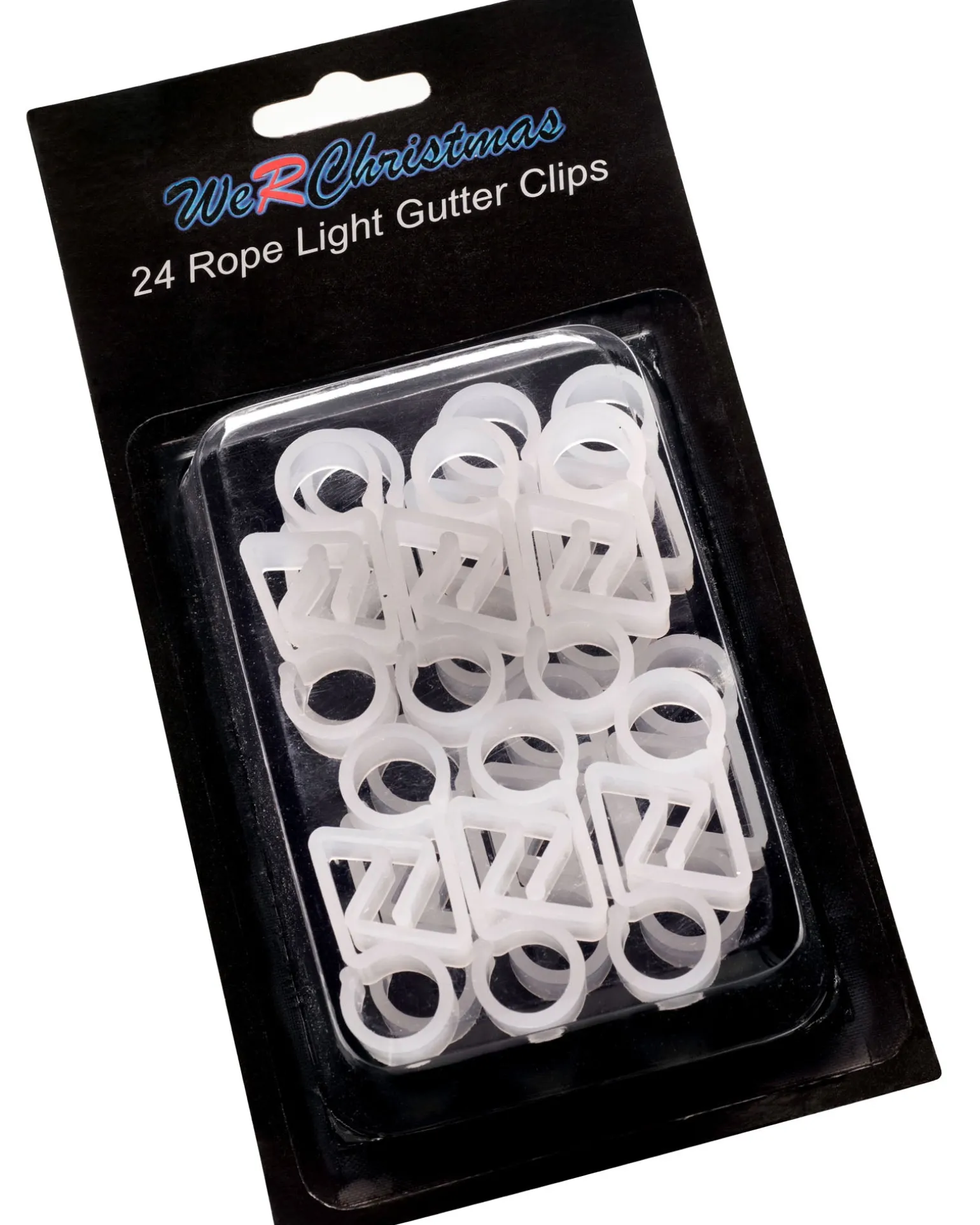 WeRChristmas Rope Light Gutter Hooks, Pack Of 24^ Accessories