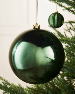 WeRChristmas Sage Green Large Gloss Shatterproof Bauble, 20 Cm^ Oversized Baubles|Shatterproof Baubles