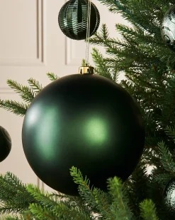 WeRChristmas Sage Green Large Matt Shatterproof Bauble, 20 Cm^ Oversized Baubles|Shatterproof Baubles