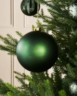 WeRChristmas Sage Green Large Matt Shatterproof Bauble, 15 Cm^ Oversized Baubles|Shatterproof Baubles