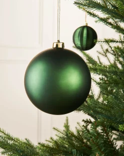 WeRChristmas Sage Green Large Matt Shatterproof Bauble, 15 Cm^ Oversized Baubles|Shatterproof Baubles