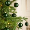 WeRChristmas Sage Green Shatterproof Bauble, 50 Pack^ Shatterproof Baubles