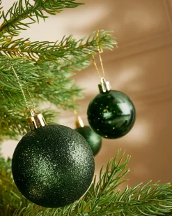 WeRChristmas Sage Green Shatterproof Bauble, 50 Pack^ Shatterproof Baubles