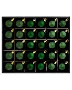 WeRChristmas Sage Green Shatterproof Bauble, 50 Pack^ Shatterproof Baubles