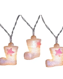 WeRChristmas Santa Boot LED Light String, 1.8 M^ Fairy Lights