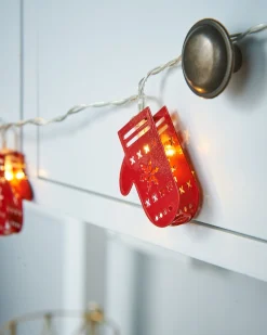 WeRChristmas Santa Gloves LED Light String, 1.8 M^ Fairy Lights