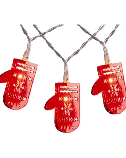 WeRChristmas Santa Gloves LED Light String, 1.8 M^ Fairy Lights