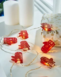 WeRChristmas Santa Gloves LED Light String, 1.8 M^ Fairy Lights
