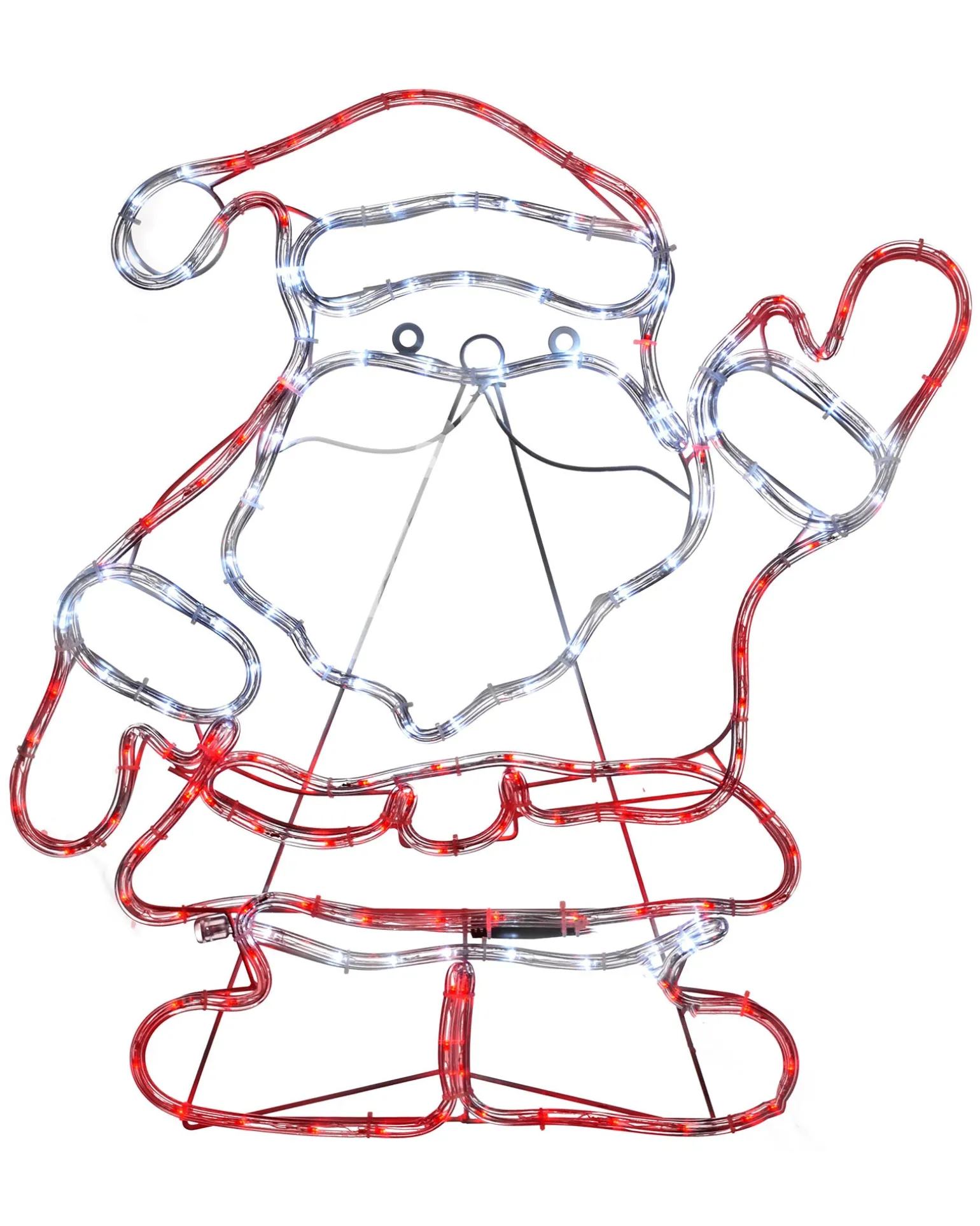 WeRChristmas Santa Rope Light Silhouette, 59 Cm^ Christmas Characters