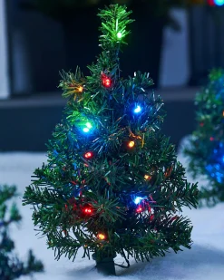 WeRChristmas Set Of 6 Christmas Tree Pathway Stake Lights, 33 Cm^ Pathway Lights