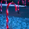 WeRChristmas Set Of 4 Connectable Candy Cane Pathway Lights, 38 Cm^ Connectable Lights