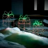 WeRChristmas Set Of 3 Giftbox Pathway Stake Lights, 40 Cm^ Pathway Lights