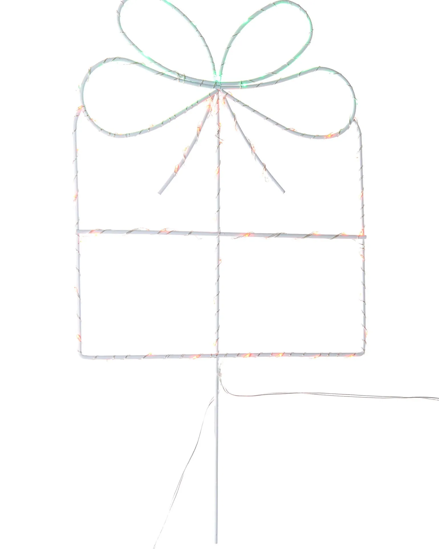 WeRChristmas Set Of 3 Giftbox Pathway Stake Lights, 40 Cm^ Pathway Lights