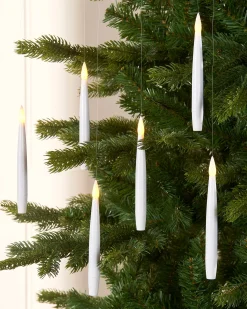 WeRChristmas Set Of 10 LED Hanging Candles, 15 Cm^ Fairy Lights|Tree Lights