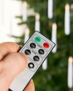 WeRChristmas Set Of 10 LED Hanging Candles, 15 Cm^ Fairy Lights|Tree Lights