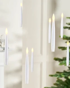 WeRChristmas Set Of 10 LED Hanging Candles, 15 Cm^ Fairy Lights|Tree Lights