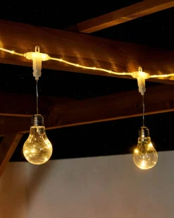 WeRChristmas Set Of 10 Light Bulbs Light String, Warm White, 2.8 M^ Festoon Lights|Fairy Lights
