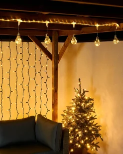 WeRChristmas Set Of 10 Light Bulbs Light String, Warm White, 2.8 M^ Festoon Lights|Fairy Lights