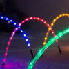 WeRChristmas Set Of 8 Pre-Lit Arch Pathway Chasing Lights, 92 Cm^ Pathway Lights