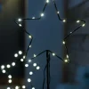 WeRChristmas Set Of 2 Pre-Lit Star Pathway Lights, 70 Cm^ Pathway Lights