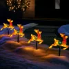 WeRChristmas Set Of 4 Reindeer Silhouette Pathway Stake Lights, 26 Cm^ Pathway Lights