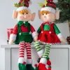 WeRChristmas Set Of 2 Sitting Elf Figurines, 46 Cm^ Novelty|Figurines