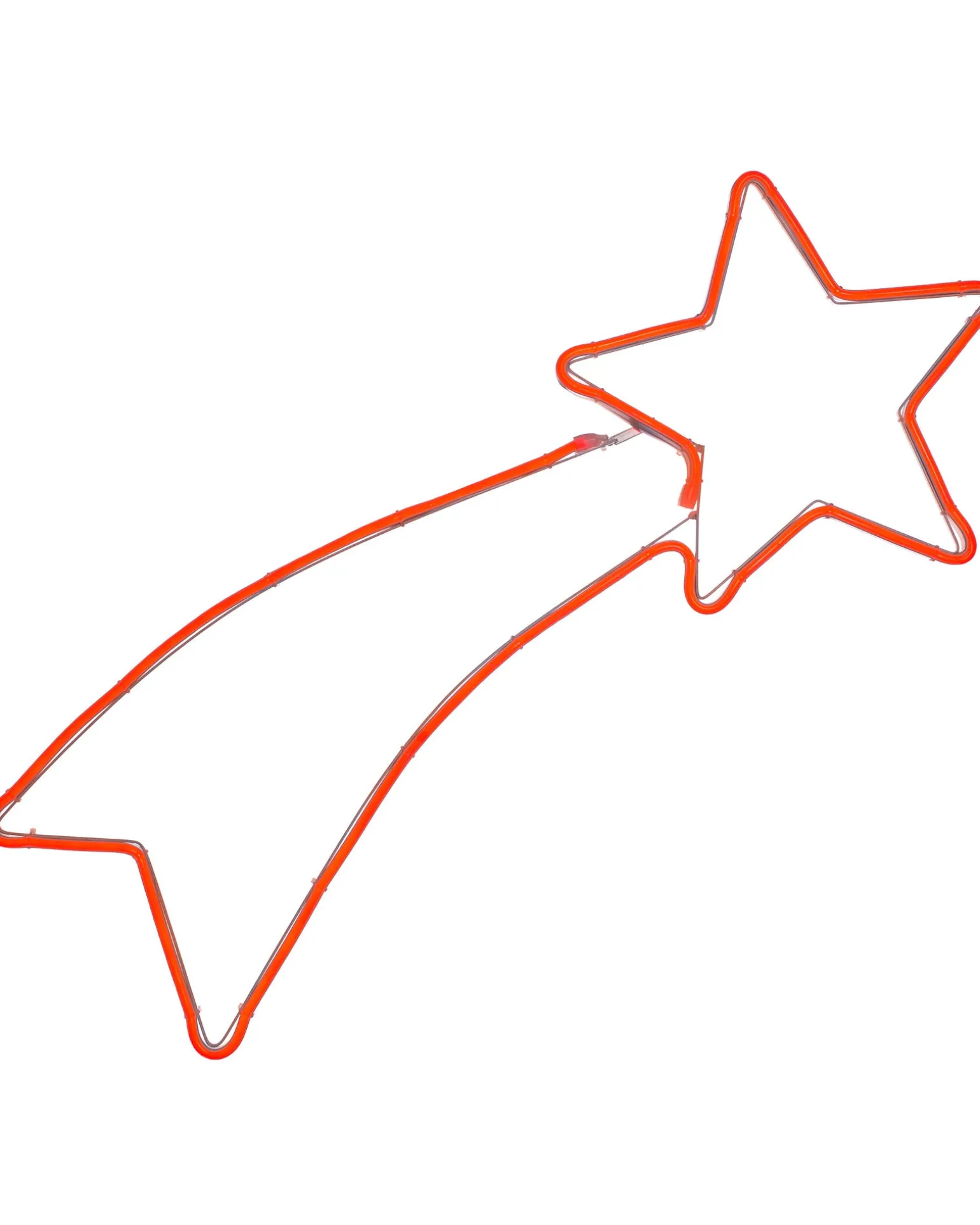 WeRChristmas Shooting Star Neon Rope Light Silhouette, 70 Cm^ Festive Star, Snowflake & Sign Lights