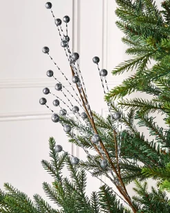 WeRChristmas Silver Berry Christmas Tree Spray, 78 Cm^ Flowers & Foliage|Flowers & Foliage
