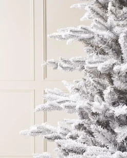 WeRChristmas Snow Flocked Grey Fir Christmas Tree, 7 Ft^ Premium Christmas Trees|Snow Flocked Christmas Trees