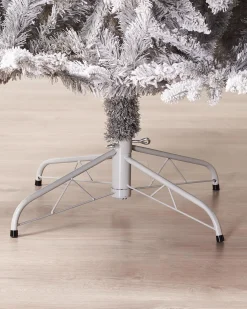 WeRChristmas Snow Flocked Grey Fir Christmas Tree, 7 Ft^ Premium Christmas Trees|Snow Flocked Christmas Trees
