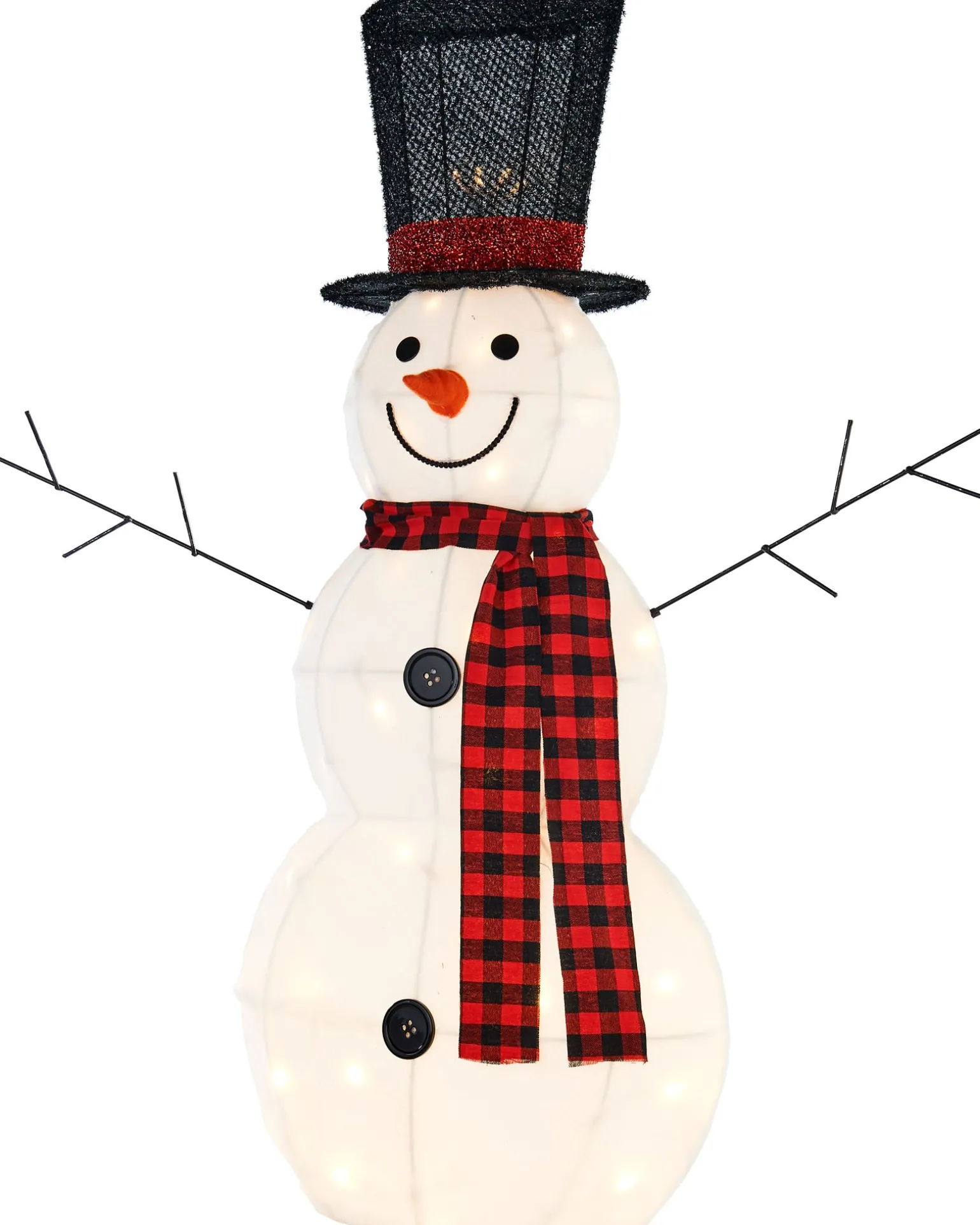 WeRChristmas Snowman Silhouette, 95 Cm^ Christmas Characters