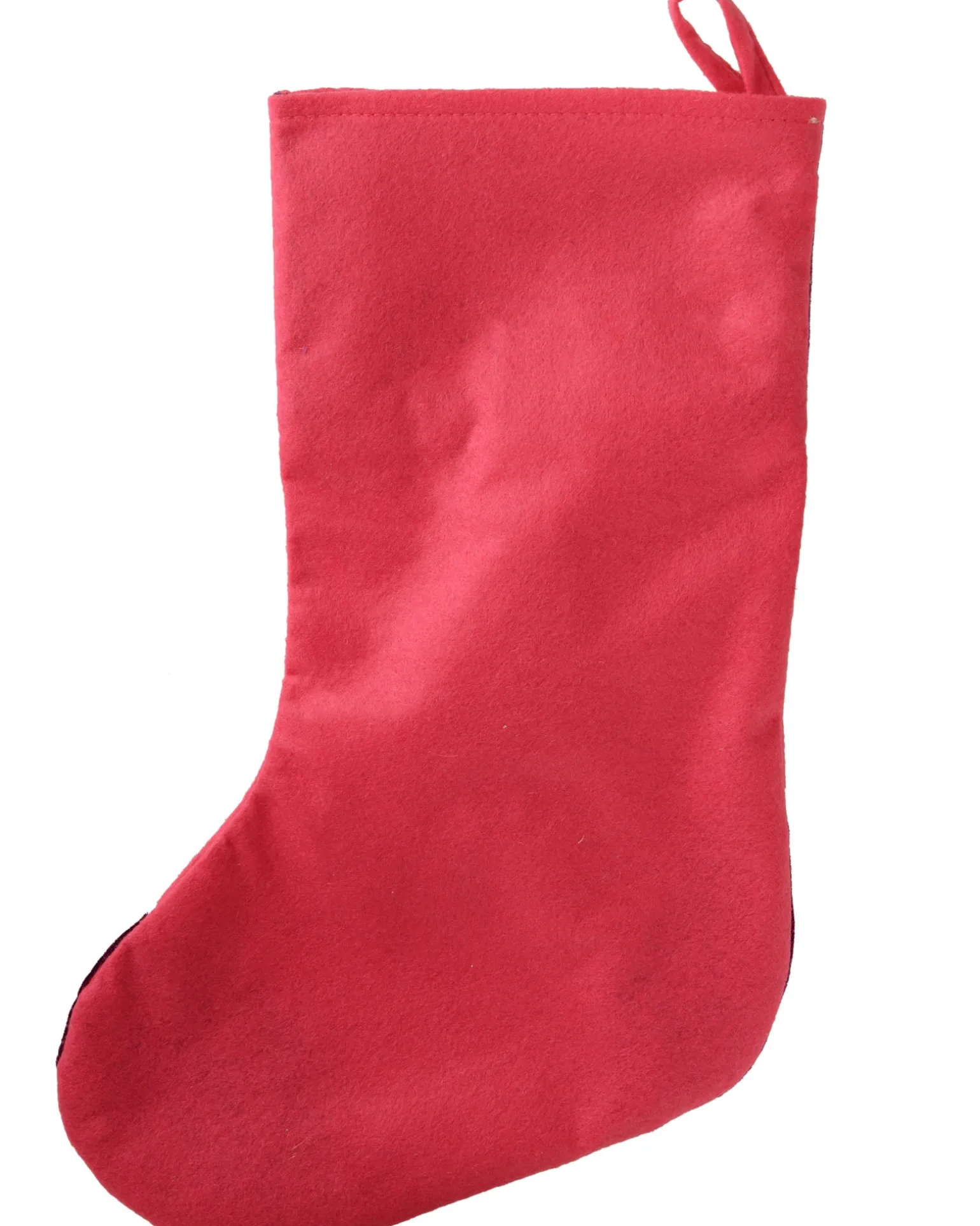 WeRChristmas Snowman Stocking, Pink/Purple, 48 Cm^ Novelty