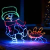 WeRChristmas Snowman With Fire Rope Light^ Christmas Characters