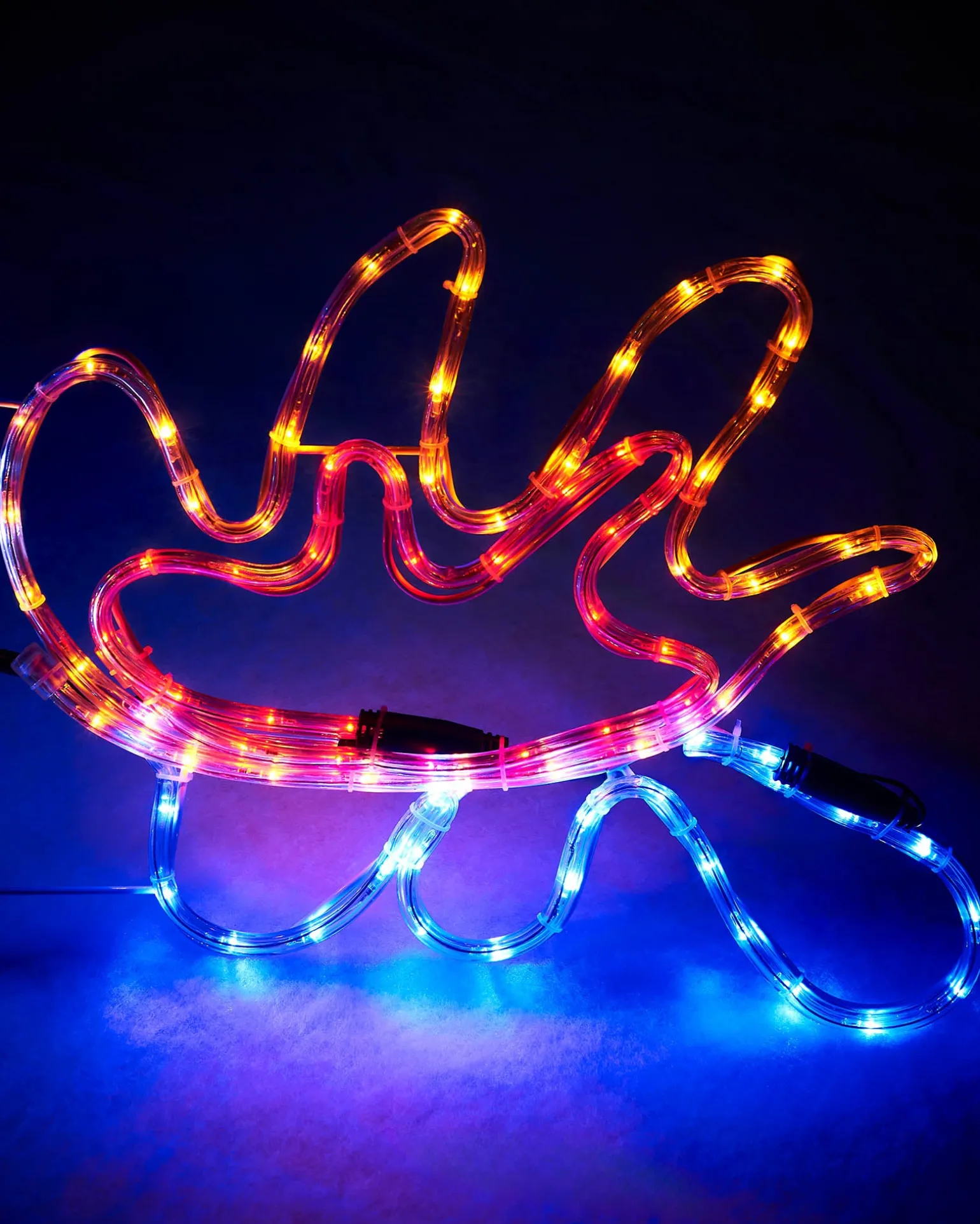 WeRChristmas Snowman With Fire Rope Light^ Christmas Characters