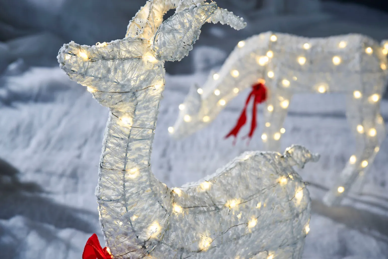 WeRChristmas Stag & Deer Reindeer Silhouette, 90 Cm^ Outdoor Lighted Reindeer