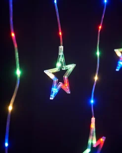 WeRChristmas Star Silhouette Curtain Light, 2.1 M^ Window Silhouettes|Curtain & Net Lights