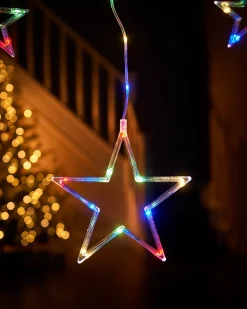 WeRChristmas Star Silhouette Curtain Light, 2.1 M^ Window Silhouettes|Curtain & Net Lights