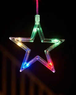 WeRChristmas Star Silhouette Curtain Light, 2.1 M^ Window Silhouettes|Curtain & Net Lights