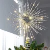 WeRChristmas Starburst Christmas Tree Topper, Silver, 32 Cm^ Tree Toppers