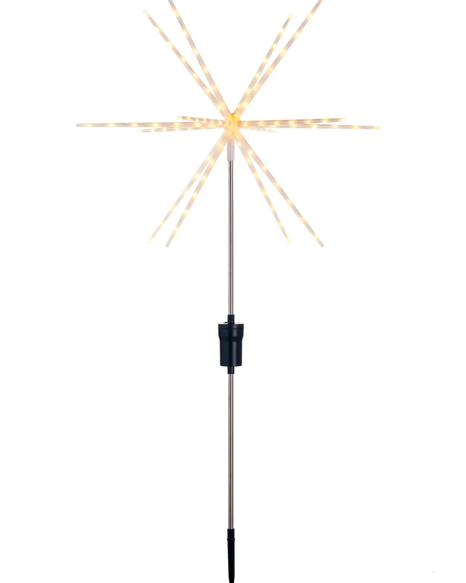 WeRChristmas Starburst Pathway Stake Light, Warm White, 98 Cm^ Festive Star, Snowflake & Sign Lights|Pathway Lights