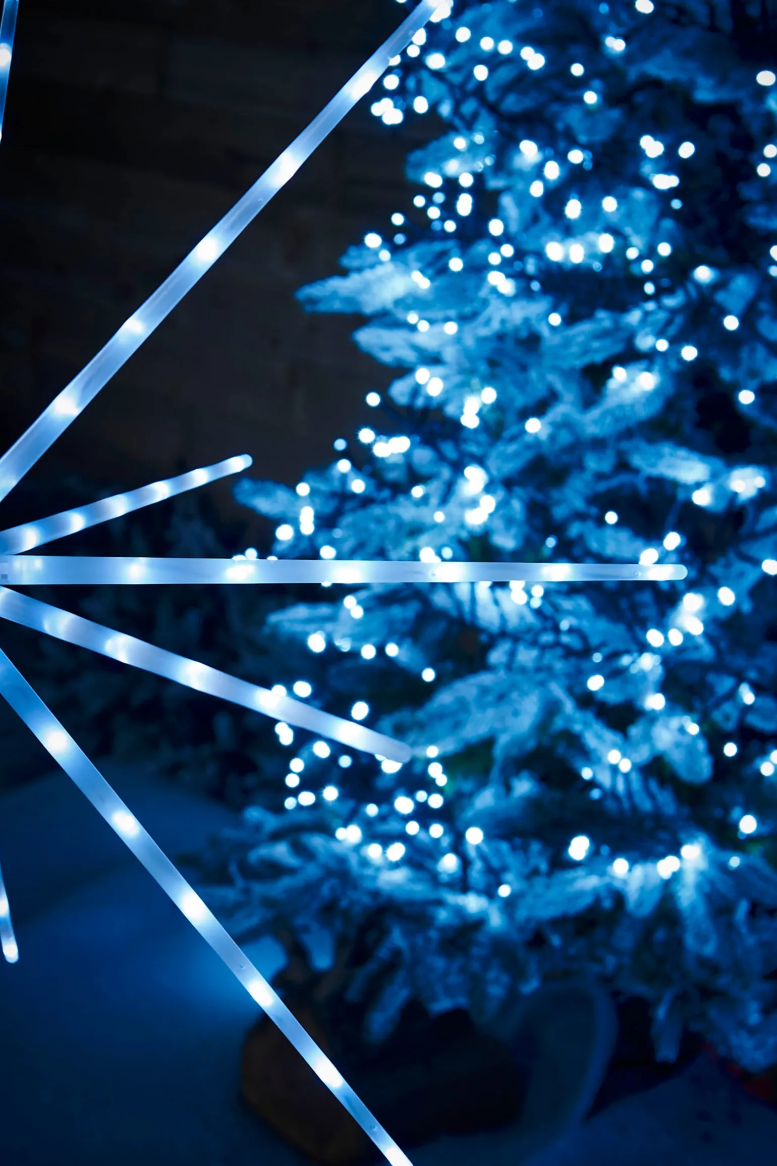 WeRChristmas Starburst Pathway Stake Light, Ice White, 98 Cm^ Festive Star, Snowflake & Sign Lights|Pathway Lights