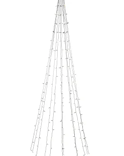 WeRChristmas Warm White LED Christmas Tree Light String, 2 M^ Tree Lights