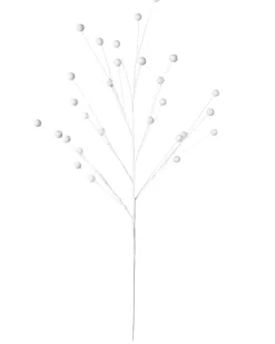 WeRChristmas White Berry Christmas Tree Spray, 78 Cm^ Flowers & Foliage|Flowers & Foliage