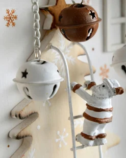 WeRChristmas Wooden House Advent Calendar Christmas Decoration, 37cm, Beige^ Novelty|Table Decorations
